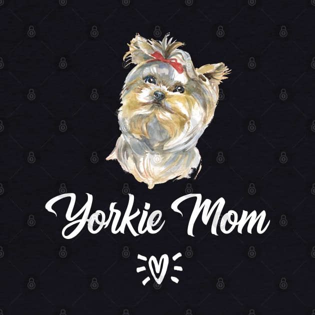Yorkie Mom by BasicBeach